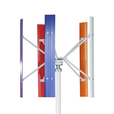 China Aluminum Alloy / Fiberglass Reinforced Plastics Wind Turbine Price 1kw 5kw Vertical Wind Turbine Generator Body Best Than Copper Customized Aluminum Wire of power PCs for sale