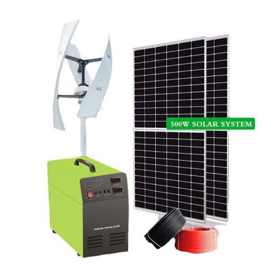 China Home Wind Controller Windmill Generator Turbine 3KW Solar Power System Wind Hybrid System for sale