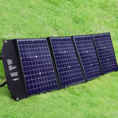 China Portable Foldable Solar Power System Solar Panels 80W 100W 120W 200W Power Station For Home System for sale