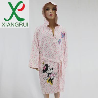 China Breathable Wholesale Custom Made Microfiber Bathrobe Luxury Hotel Service OEM Adult Bathrobe Long for sale