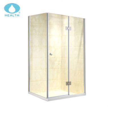 China Good Quality Modern Pivot Hinge Folding Shower Bath Glass Doors for sale