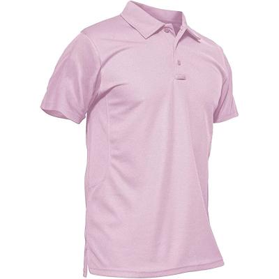 China Anti-wrinkle Factory Promotion Solid Color Short Sleeve Embroidered 100% Polyester Casual Wear Logo Polo Shirts for sale