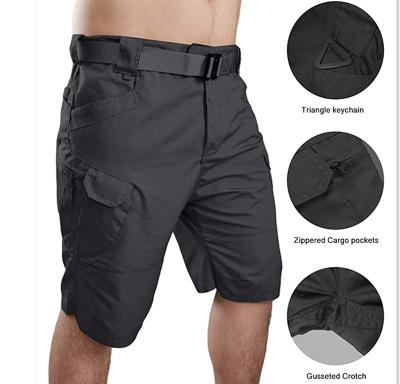 China OEM QUICK DRY Custom Empty Gray Cargo Men's Short Pants for sale