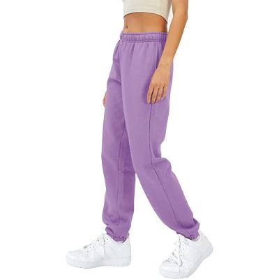 China Anti-Wrinkle Women's High Waist Casual Sweatpants Joggers Pants Sporty Pants With Pockets Simple OEM Factory Tank Top for sale