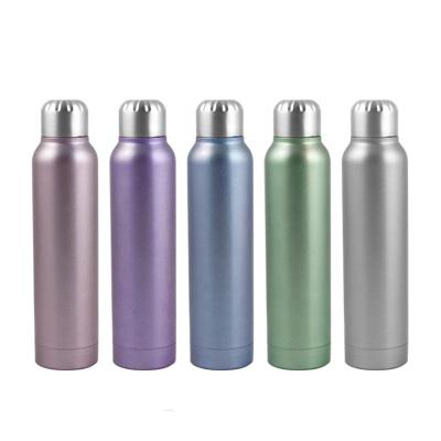 China Viable BPA Free 500ml Stainless Steel Tumbler Water Drink Bottle Double Wall Vacuum Insulated Thermos Sport Camping Travel Kettle for sale