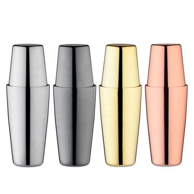 China Quality 700ml Boston Stainless Steel Interesting Cocktail Shaker Two Part Shaker Bar Tools Custom for sale