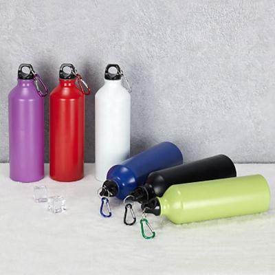 China New 400/500/750ml Viable Outdoor Sports Aluminum Water Bottle Portable Aluminum Water Flask Custom Logo for sale