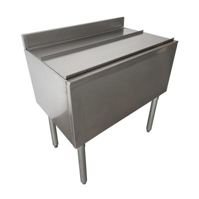 China 304 Stainless Steel NSF Jincheng Commercial 304 Stainless Steel NSF Restaurant Hotel Bar Kitchen Ice Bin for sale