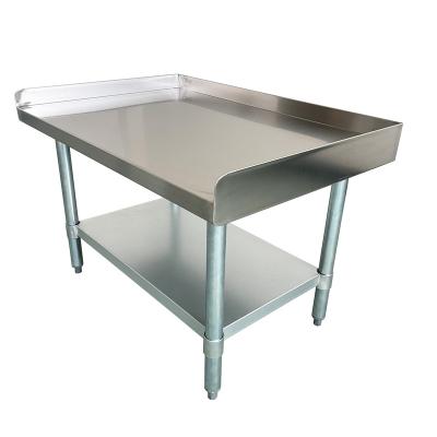 China Heavy Duty Kitchen Jincheng NSF Stainless Steel With Undershelf For Restaurant Metal Equipment Rack 430S/S for sale