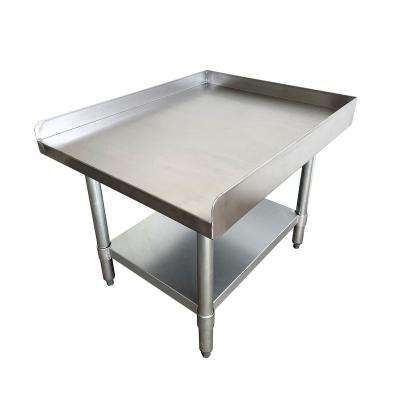 China Jincheng Kitchen Customized Heavy Duty NSF Stainless Steel Adjustable With Undershelf For Kitchen Equipment Rack for sale