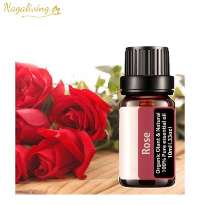 China Refreshing Organic Natural Pure Therapeutic Grade Rose Lavender Fragrance Essential Oil Set Aromatherapy Essential Oil For Aroma Diffuser for sale