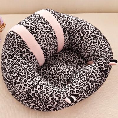 China Cute cartoon baby learning chair children plush toy cartoon baby - doll sofa gift customization for sale