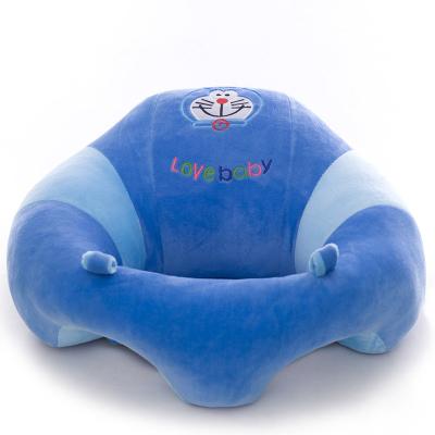 China Cute cartoon plush back cushion to help the baby learn to sit on the sofa cartoon embroidery baby safety seat Aliexpress hot sale for sale