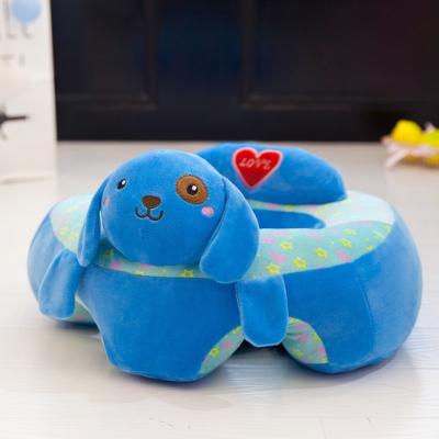 China Factory direct sales cute cartoon new baby learning seat children's sofa baby learning seat plush mother and baby border gift toys for sale