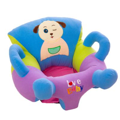 China Cute Cartoon Baby Learn To Sit Artifact Sofa Baby Cushion Seat Anti-fall Newborn Child Food Chair Extra Small Backrest for sale