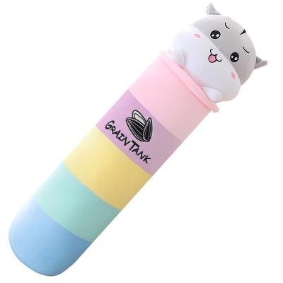 China Wholesale Cat Long Pillow Plush Toy Cute Cartoon Sleep Pillow 70cm Wedding Doll Doll Birthday Gift for sale