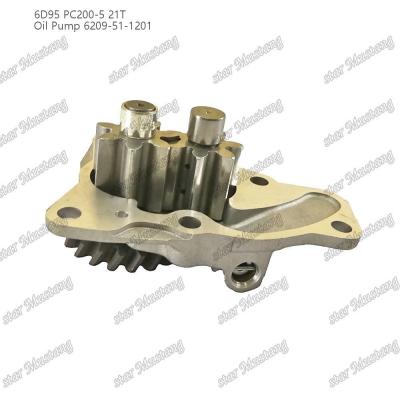 China Oil Pump 6D95 PC200-5 21T 6209-51-1201 for sale