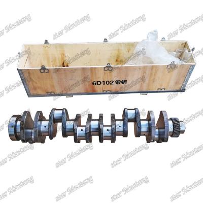 China Eje de manivela 6D102 6BT 6BT5.9 Acero forjado 6735-01-1310 3907804 3929037 3908032 Para las piezas de reparación de motores diesel Cummins en venta