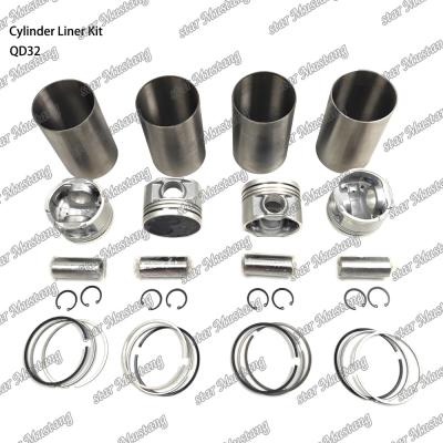 China Cylinder liner kit QD32  For Mitsubishi Engine Spare Parts for sale