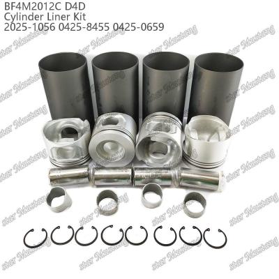 China El conjunto de pistones del motor para vehículos pesados BF4M2012C D4D 2025-1056 0425-8455 0425-0659 en venta