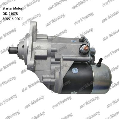 China QDJ2107B Engine Starter Motor 300516-00011 24V 11T 4.5KW For DOOSAN DAEWOO Engine Spare Parts for sale