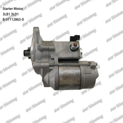 China 3LB1 3LD1 Engine Starter Motor 12V 9T 2KW 1992-2005 8-97048-966-0 For ISUZU Engine Spare Parts for sale