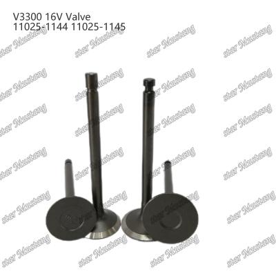 China Original Stock Integral Structure Valve V3300 16V IN 11025-1144 EX 11025-1145 Engine Part for sale