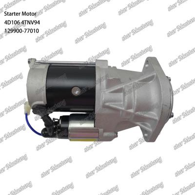 China 4D106 4TNV94 Engine Starter Motor 12V 9T 4.5KW For YANMAR Engine Spare Parts for sale