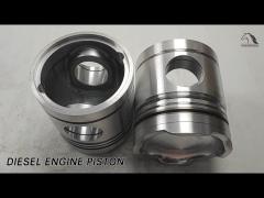 Internal Combustion Diesel Engine Piston 6D155 Steel For KOMATSU