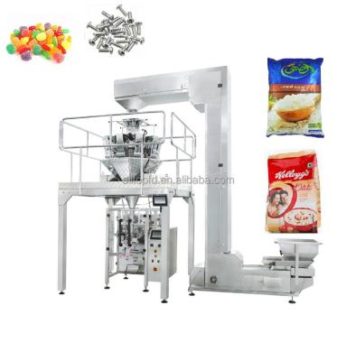 China Factory price multi functional potato peanut nuts rice cereal chicken automatic chips vegetable hardware packaging machine for sale