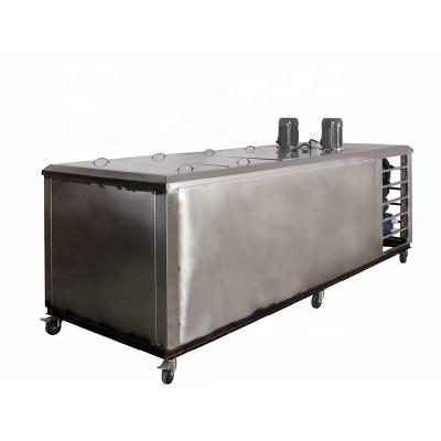 China automatic 4tons to 500tons commercial salt water ice block machine for sale