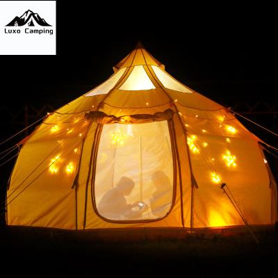 China Extended Type Wholesale Luxury High Quality Large Family Waterproof Tents Camping Tents Outdoor Bedroom For Sale for sale