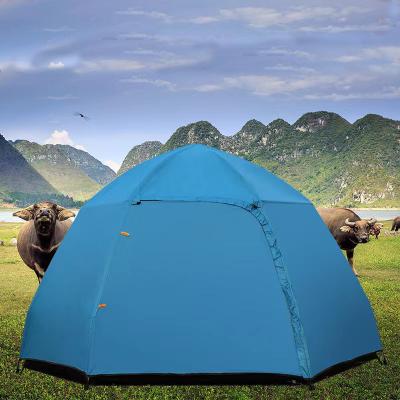 China Extended Type LUXO 2022 High Quality Picnic Instant Pop Up Pop Up Automatic 5 Person Family Tent For Outdoor Camping for sale