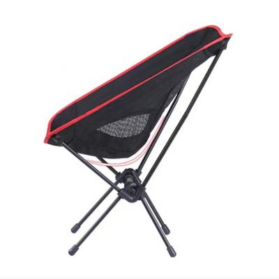 China Modern Custom Moon Outdoor Ultralight Portable Folding Camping Chair For Beach Hiking Picnic for sale