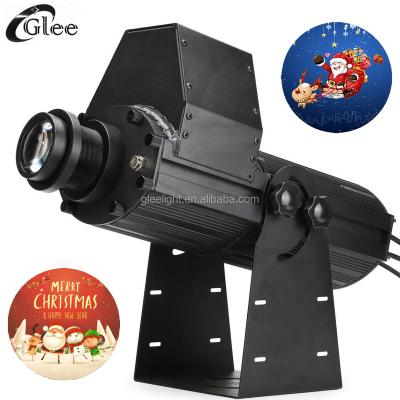 China 30-40M Multi Logos Gobos Logo Advertising Rotator Projector Outdoor Waterproof Rotary Light (Darker Environment) 200W LED 4 for sale