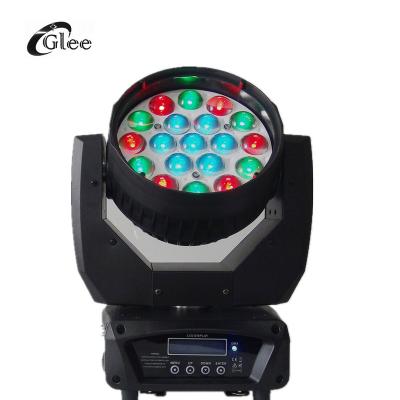 China Event Project 19x15w Led Wash Moving Head Zoom for sale