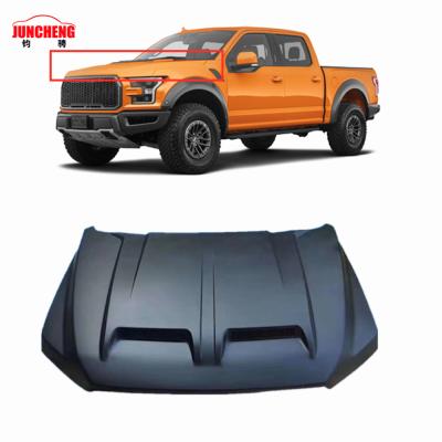 China High quality steel car bonnet hood for 2015-2020 FORD F150 car body parts for sale