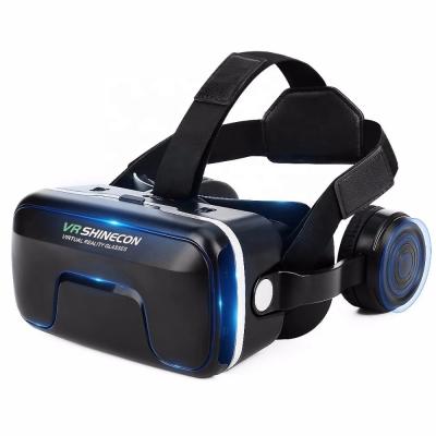 China Original Box VR Google Glass Games 3D Movie/3D Cardboard VR Helmet Stereo Watching Stereo Headset for IOS Android Smartphone for sale