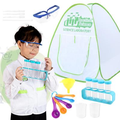 China Safety Costume Classroom Lab Costume Activity Dress- Role Play Scientist Kit Scientific Experiments Tools Set Safety Toddler Kids Science Experiment for sale