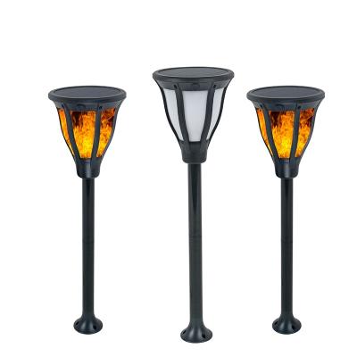 China ALLTOP Garden New Products Waterproof ABS IP65 Outdoor 2w Landscape Decorative Solar Led Flame Garden Light for sale