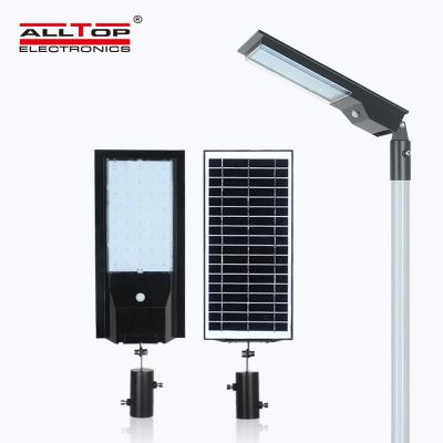 China ALLTOP best selling parks ip65 waterproof 9w 14w integrated all in one outdoor lighting solar lamp led street for sale