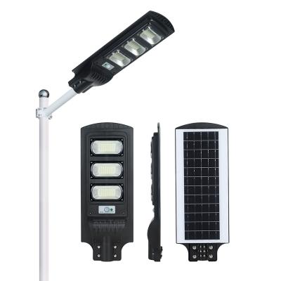 China ABS ip65 waterproof 30w 60w 90w all villa wholesale ALLTOP outdoor in solar led street light for sale