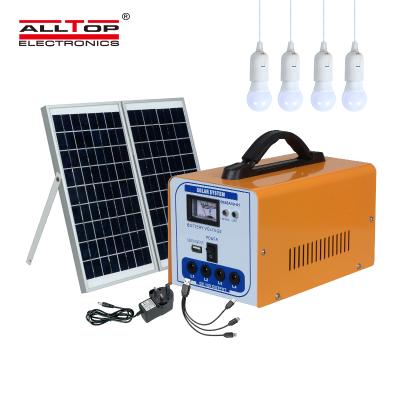 China ALLTOP Home Solar Panel Home System 30W Saving Solar System Roof Mounting Solar Powered Systems for sale