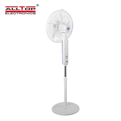 China ALLTOP High Quality Household Floor Fan Solar DC Charging Smart Remote Control Solar Powered Fan for sale