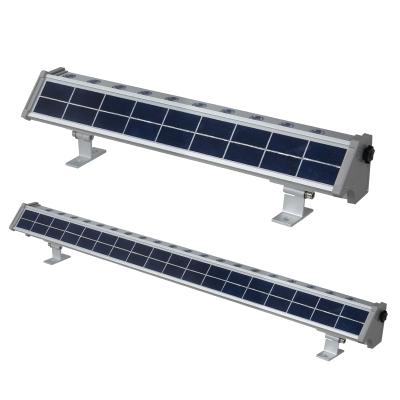 China Powerful Outdoor Waterproof IP65 Residential High Lumen 10w 20w Solar Led Wall Washer Light for sale