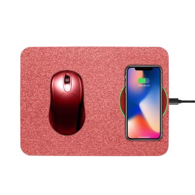 China HOT Wireless Fast Charging Mousepad Charger RGB Wireless Charging Mouse Pad for sale