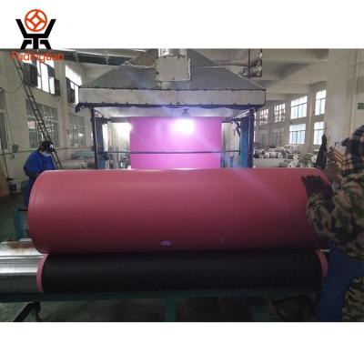 China Wholesale Thin Rubber Material Roll Sheet Foam Material Anti Slip Rubber Roll For Yoga Mat Mouse Pad Roll Material for sale