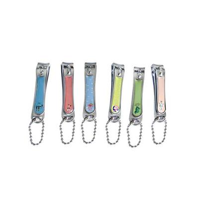 China Carbon Steel Manicure Pedicure Nail Clippers Smooth Cut Toenail Cutter With Cute Pattern, Girly Nail Clippers for sale