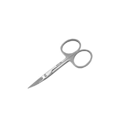 China Popular Makeup Manicure Cuticle Eyebrow Scissors With Curved Stainless Steel Blades for sale