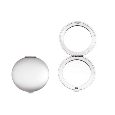 China Single Pocket Mirror Pocket Mirror Aluminum Oxide On Both Silver Mirror Surfaces for sale